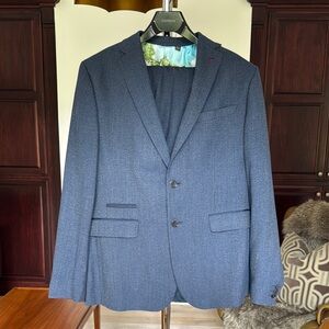 Ted Baker Men's Blue Suit. Blazer and Pants